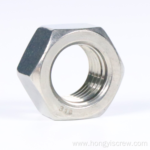 15mm Aluminum Hex Hexagon Nuts GB6170